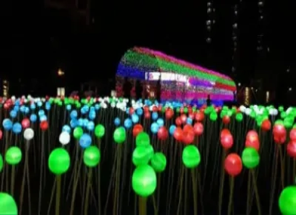 莱钢集团灯光节